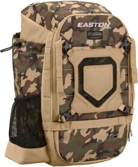 Easton Walk off Ethos Bat Pack Backpack - Tan Army Camo