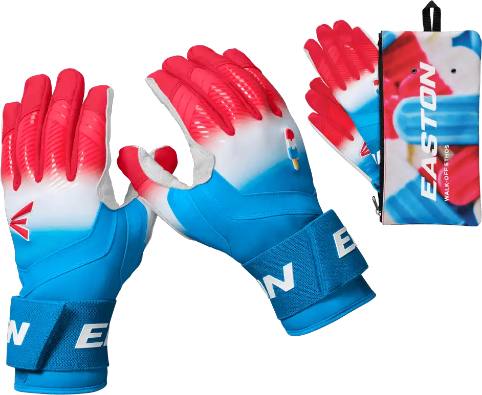 Easton Walk off Ethos Locked in Rocket Pop Youth Batting Gloves Wo25liybg