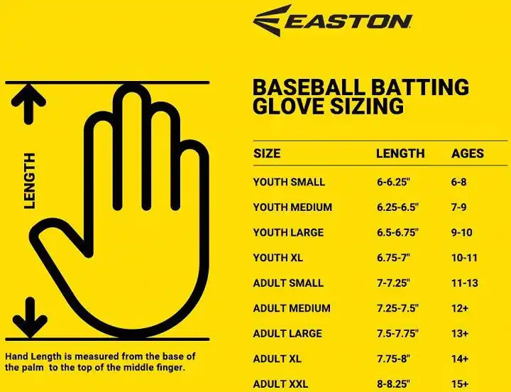 Easton Walk off Ethos Locked in Rocket Pop Youth Batting Gloves Wo25liybg