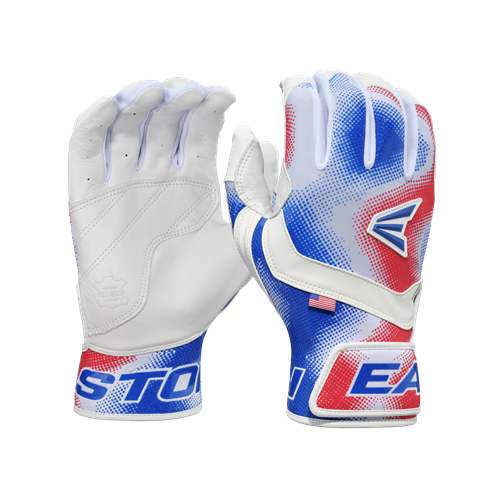 Easton Walk-off Ethos ?Usa’ Adult Batting Gloves - Royal Red