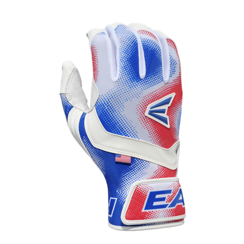 Easton Walk-off Ethos ?Usa’ Youth Batting Gloves - Royal Red