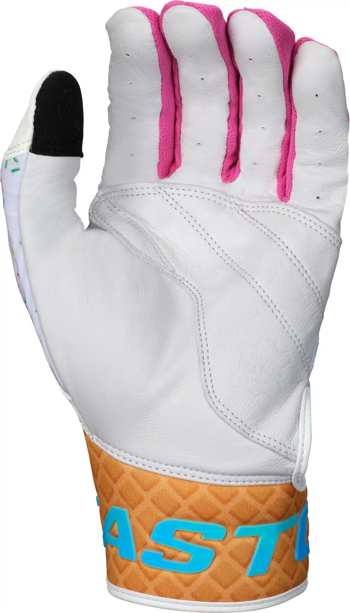 Easton Tee-Ball Walk-Off Ethos Sugar Rush Batting Gloves WO25YBG - Light Blue Pink