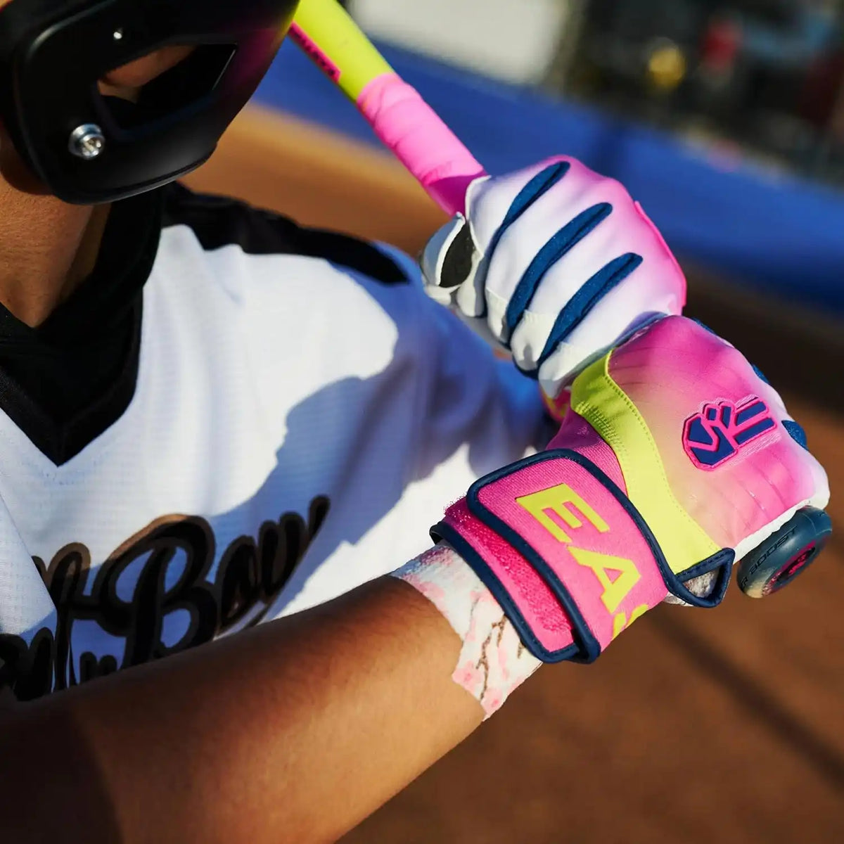 Easton Walk-off Ethos Youth Batting Gloves - the Dub