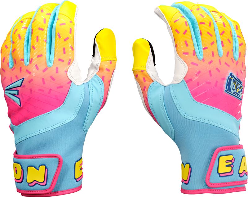 Easton Youth Spring Break Ethos Batting Gloves Wo25ybg - Light Blue Pink