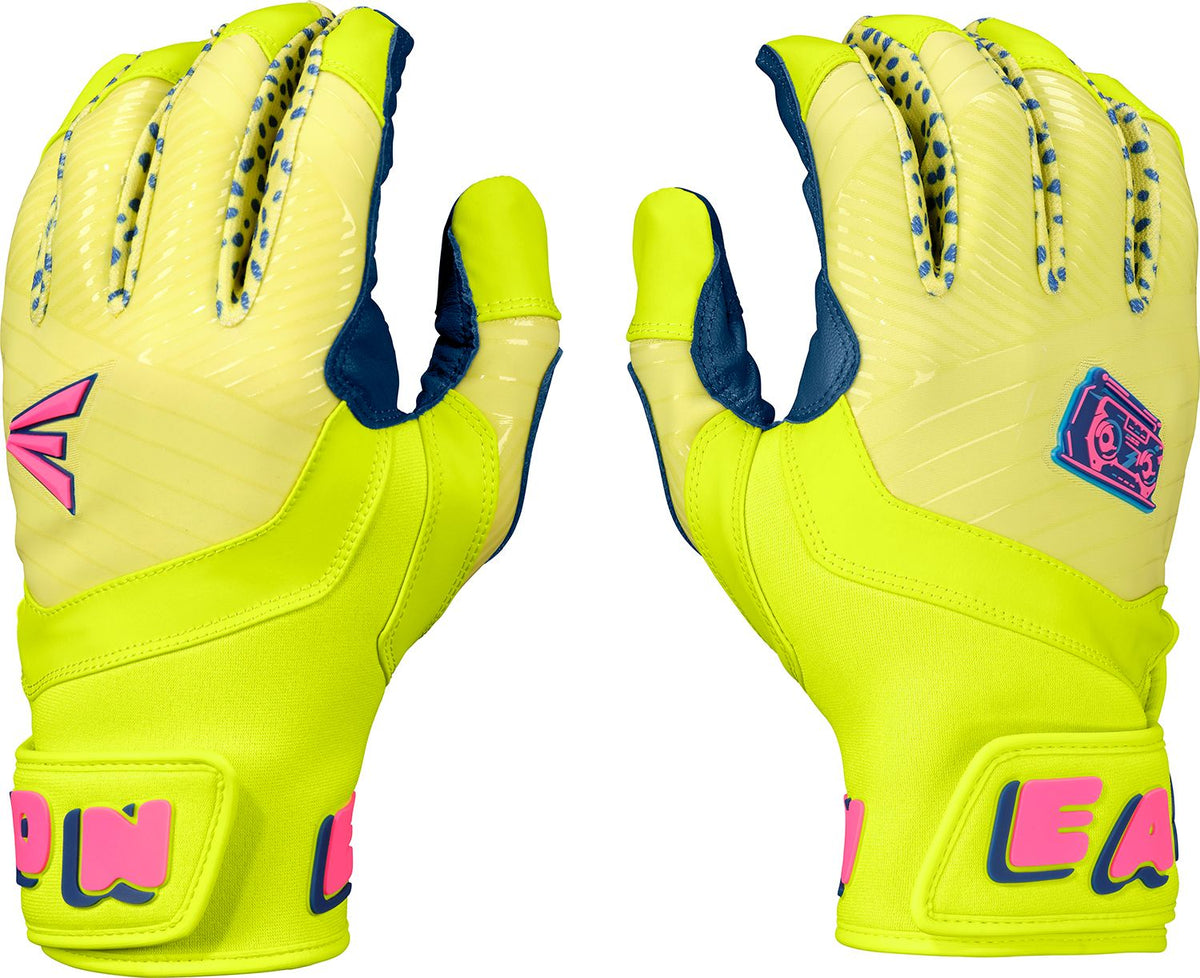 Easton Youth Spring Break Mav-1 Walk off Ethos Batting Gloves Wo25ybg - Neon Yellow Pink