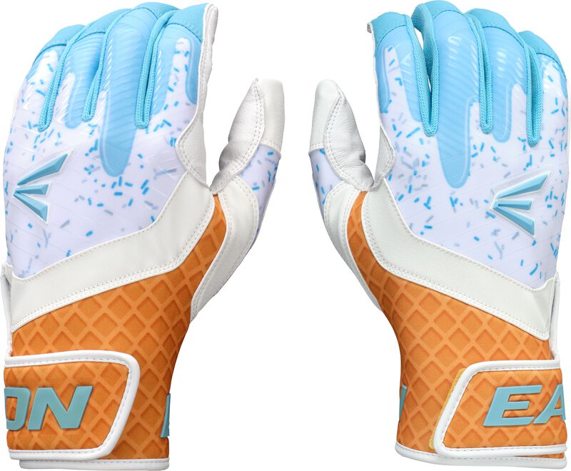 Easton Youth Walk-off Ethos Sugar Rush Batting Gloves Wo25ybg - Light Blue