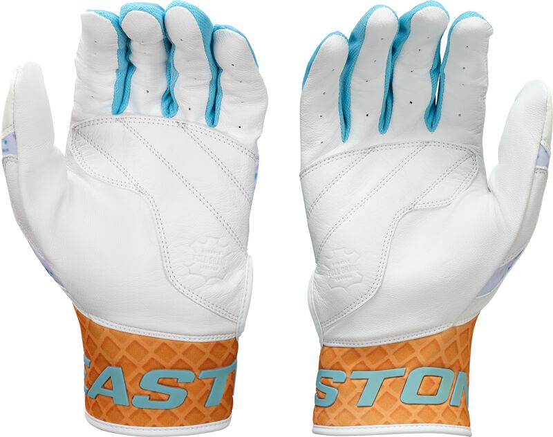 Easton Youth Walk-off Ethos Sugar Rush Batting Gloves Wo25ybg - Light Blue