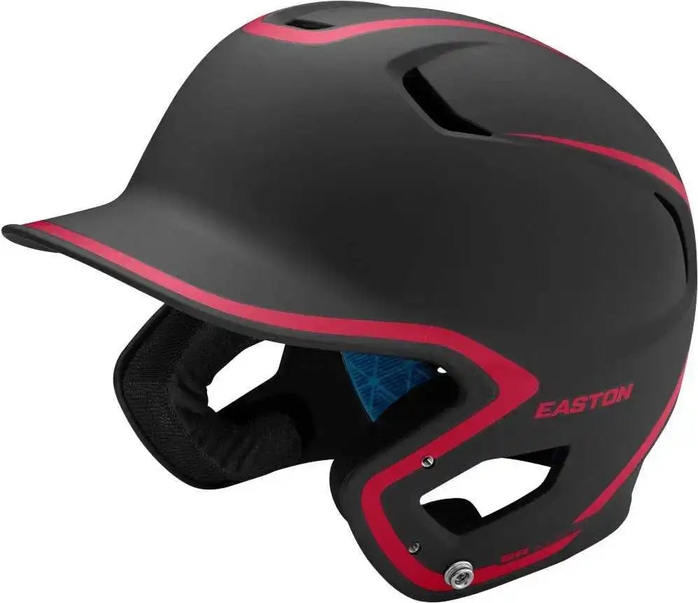 Easton Z5 2.0 Matte Two-tone Batting Helmet - Black Red