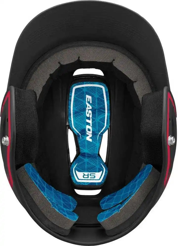 Easton Z5 2.0 Matte Two-tone Batting Helmet - Black Red