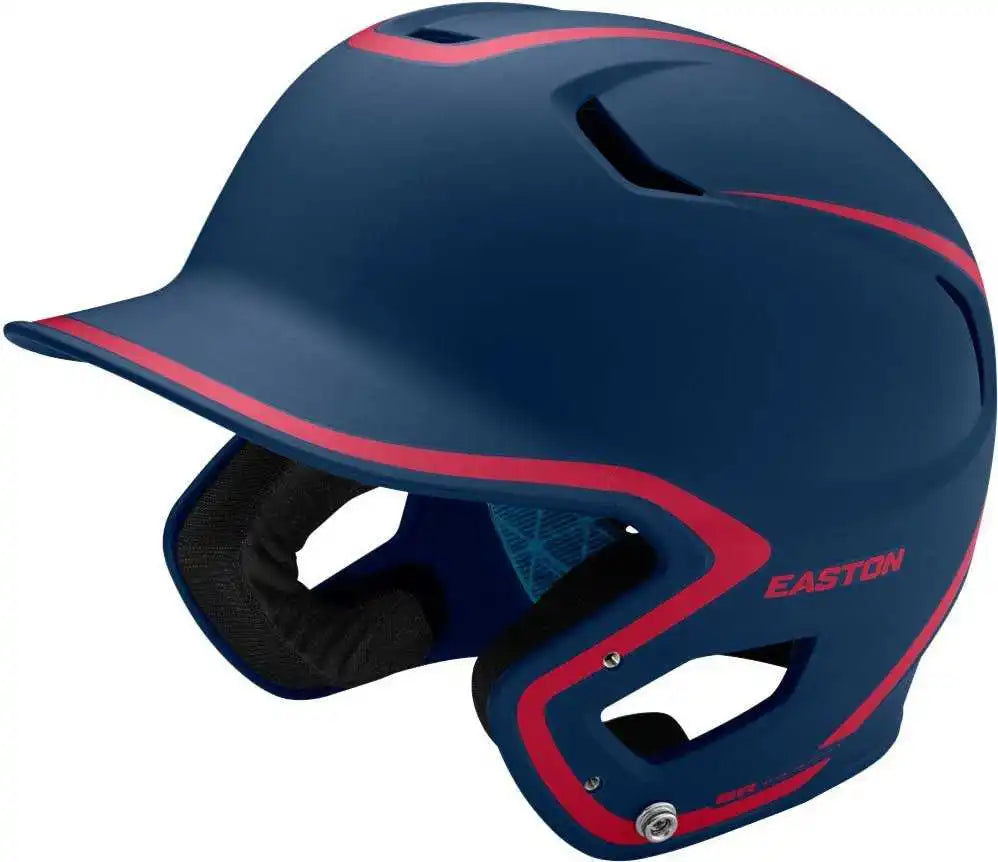 Easton Z5 2.0 Matte Two-tone Batting Helmet - Navy Red