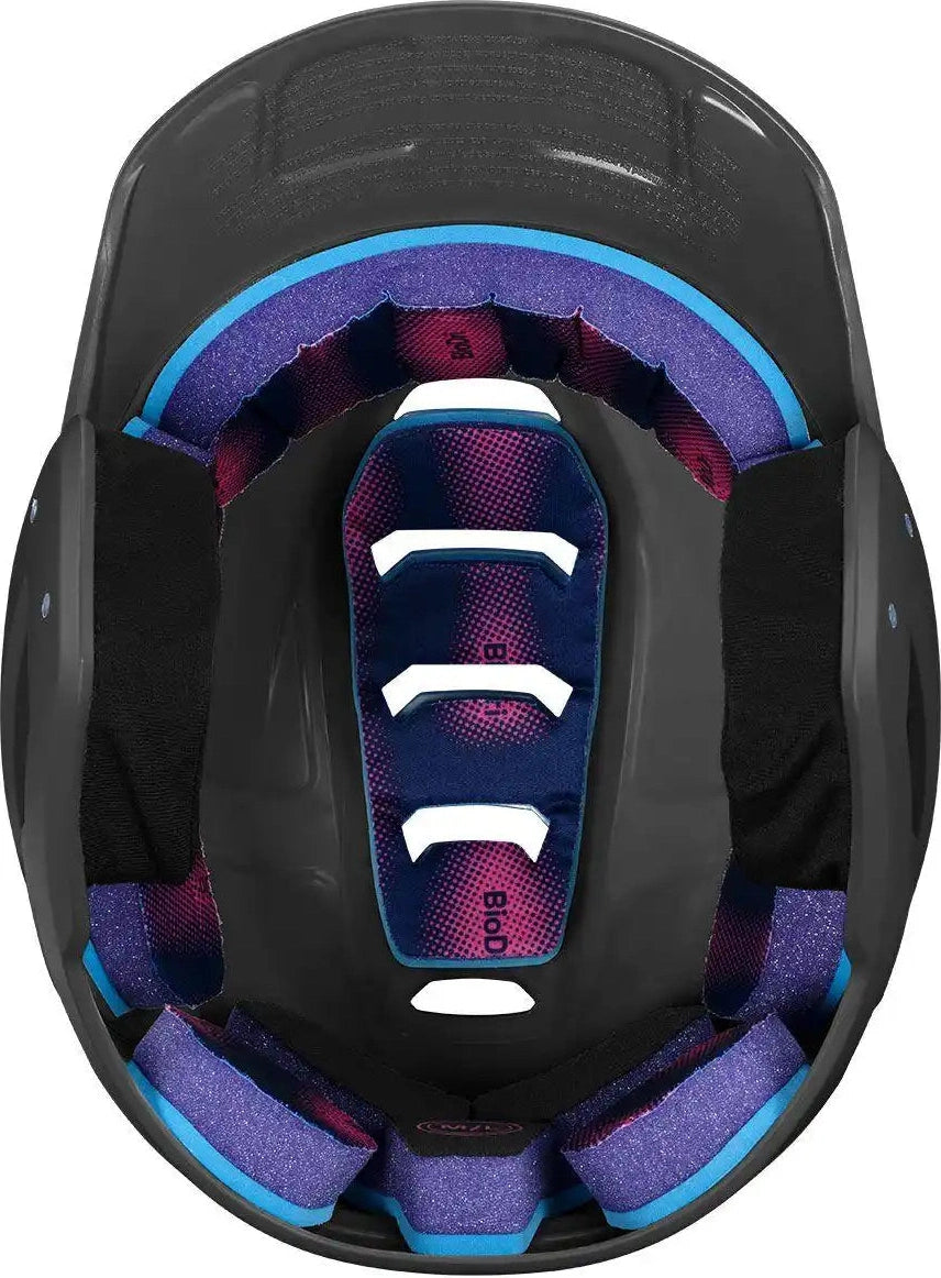 Easton Z50 Matte Baseball Batting Helmet - Black