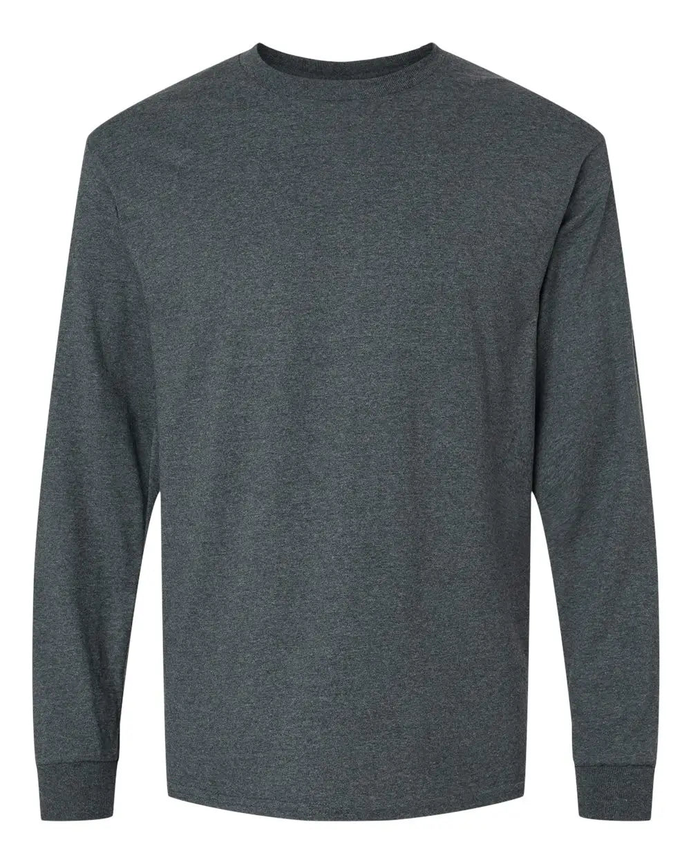 Gildan 2400 Ultra Cotton® Long Sleeve T-shirt - Dark Heather - Gray / s