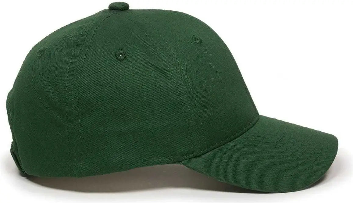 Oc Sports Gl-271 Team Adjustable Custom Baseball Caps - Dark Green