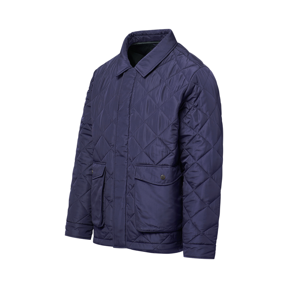 MV Sport 27713 Weatherproof Vintage Diamond Quilted Jacket - Navy Front