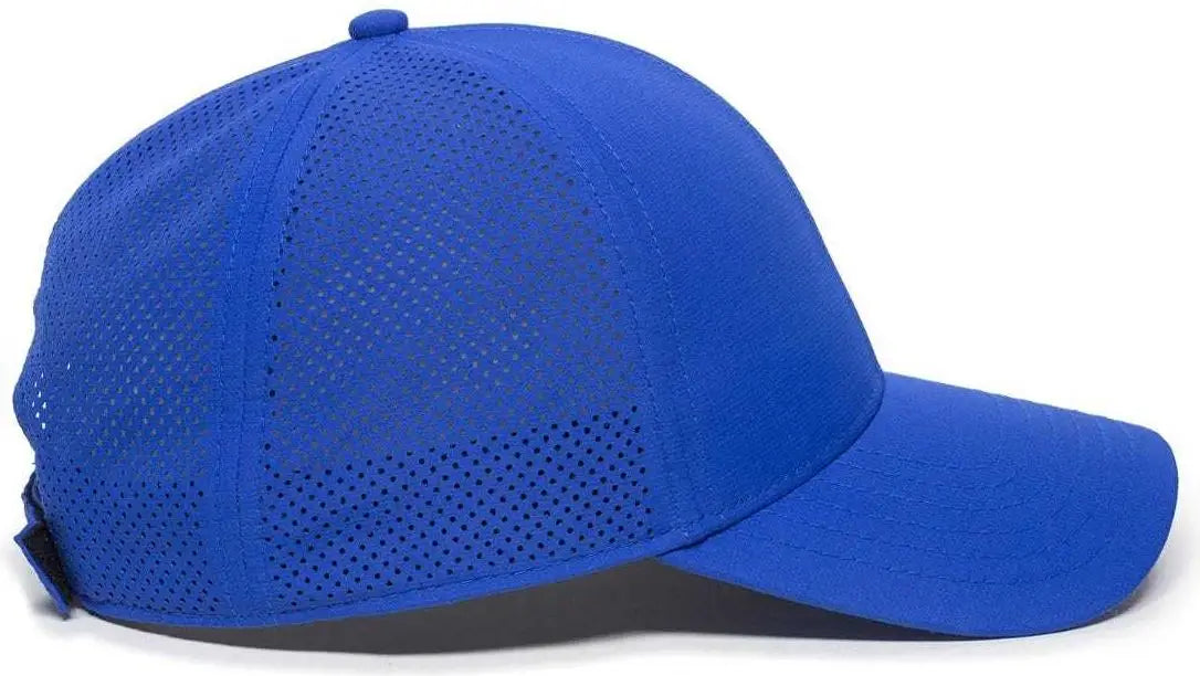 Oc Sports Oc803 Adjustable Mesh Back Solid Color Cap - Royal - 6 7/8’’ - 7 1/2’’