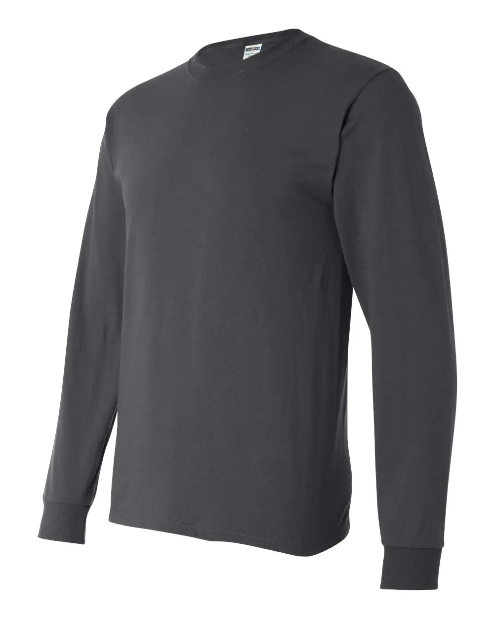 Jerzees 29lsr Dri-power® Long Sleeve 50/50 T-shirt - Charcoal Grey - Dark Gray / s