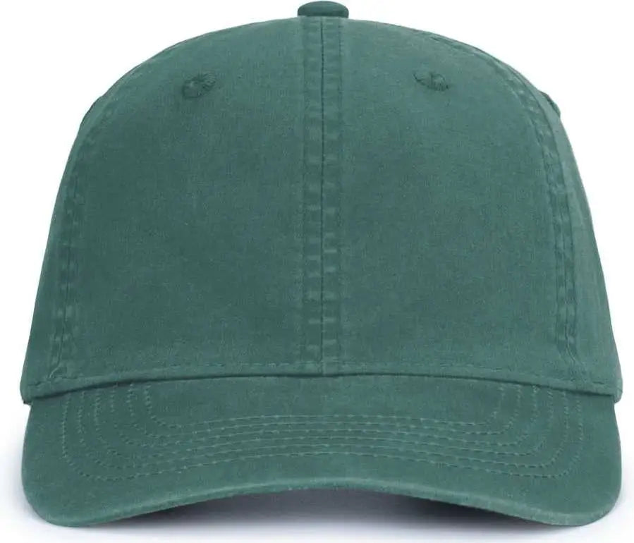Pacific Headwear V57 Vintage Cotton Buckle Back Cap - Dark Green - Forest / 7’’ - 7 7/8’’