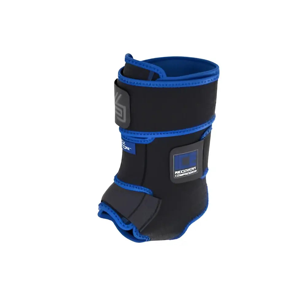 Shock Doctor 752 Ice Recovery Compression Ankle Wrap Adult - Black