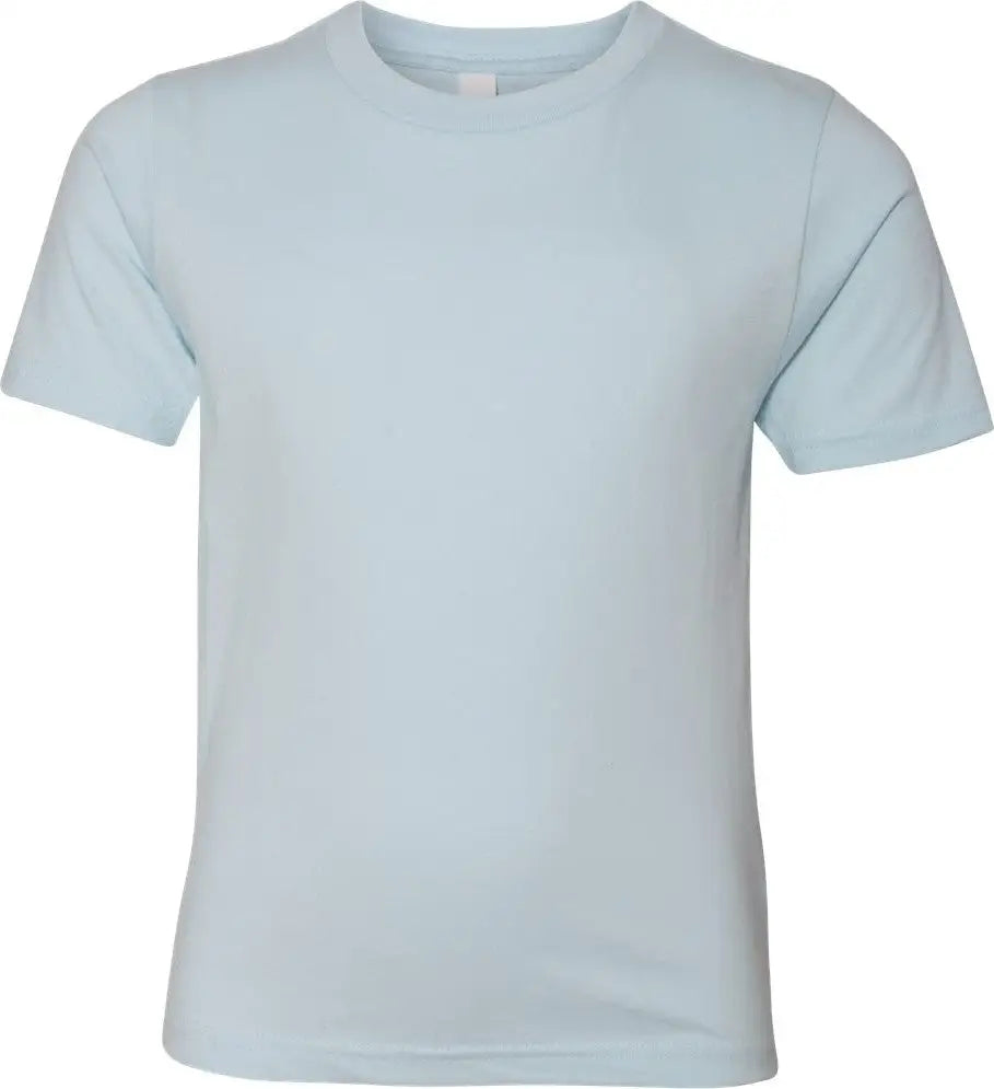 Next Level 3310 Youth Cotton T-shirt - Light Blue - Xs