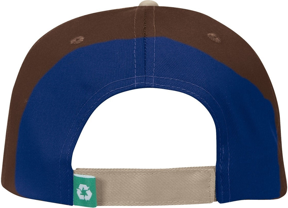 Eco-6 6 Panel Recycled Pet Eco Friendly - Khaki Brown - Khakibrown