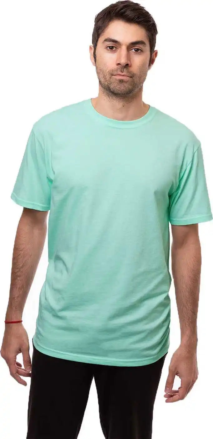 Econscious Ec1000 Unisex 100% Organic Cotton Short Sleeve t Shirt Sunwashed Mint