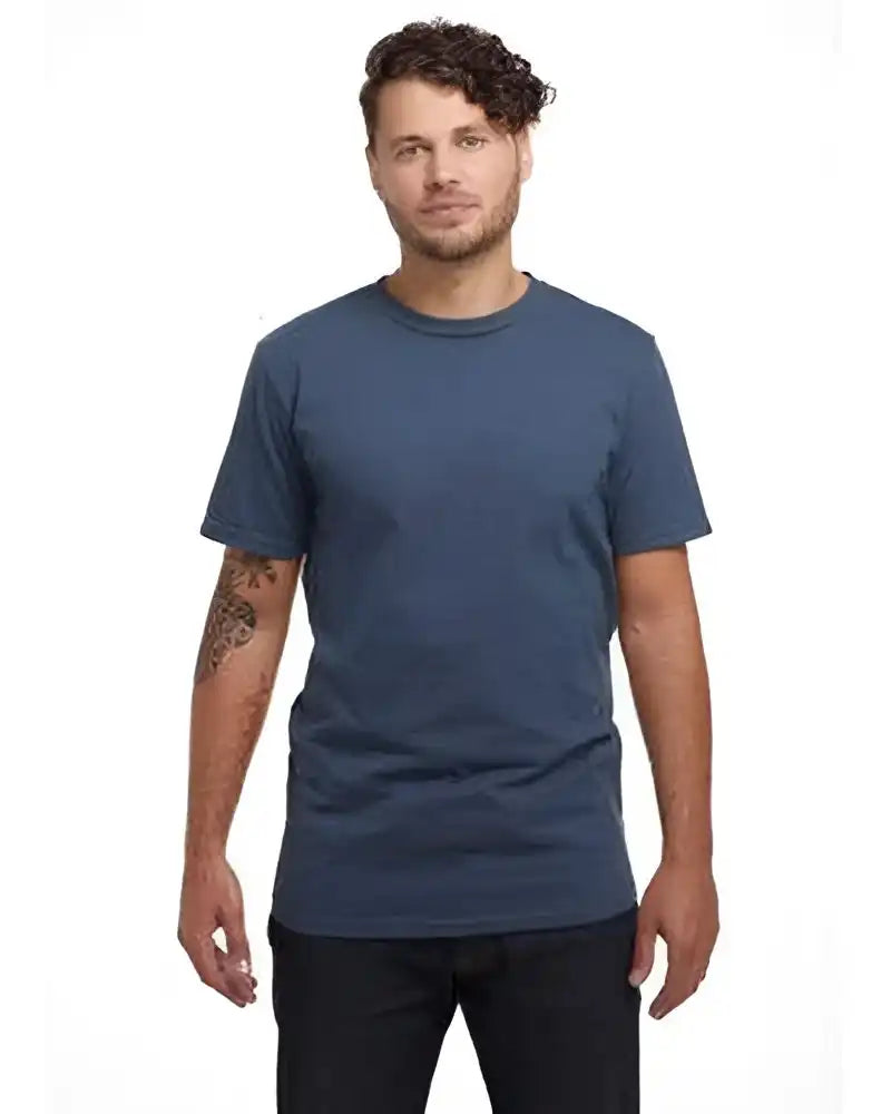 Econscious Ec1007u Unisex 55 Oz Organic Usa Made T-shirt - Pacific