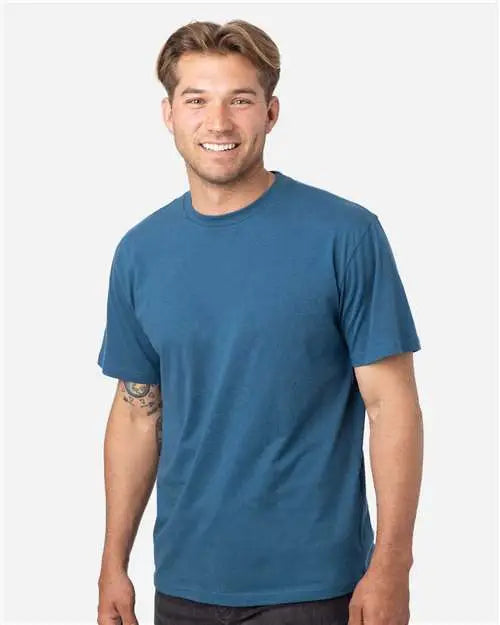 Econscious Ec1070 Reclaimist Vibes T-shirt - Tidal Blue