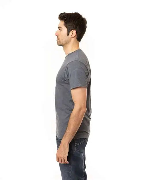Econscious Ec1090 Committed Cvc T-shirt - Ec1090 - Navy Heather