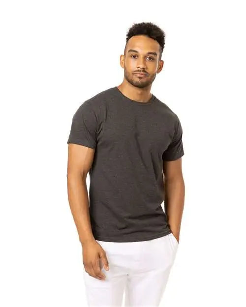 Econscious Ec1090 Unisex Committed Cvc T-shirt - Charcoal Heather - Charcoal Heather / s
