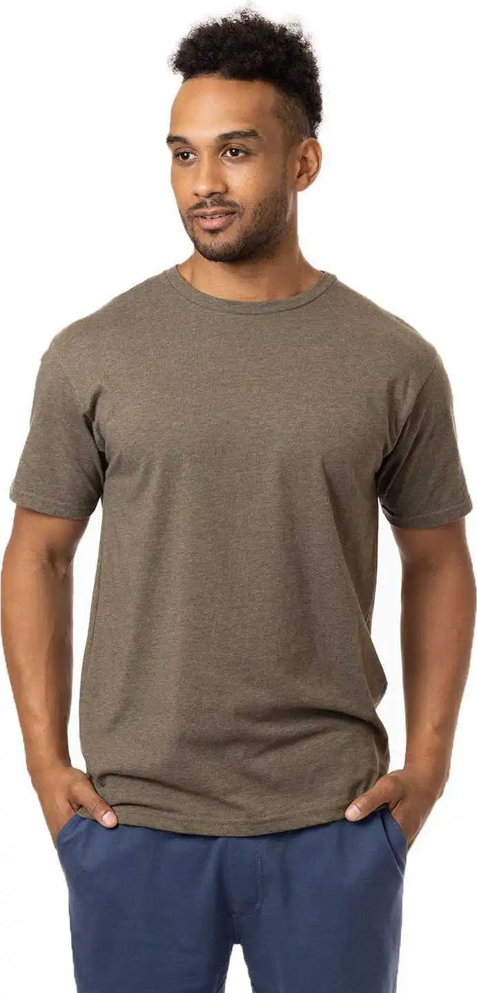 Econscious Ec1090 Unisex Committed Cvc T-shirt - Olive Heather