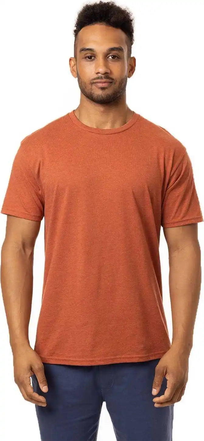 Econscious Ec1090 Unisex Committed Cvc t Shirt Picante Heather