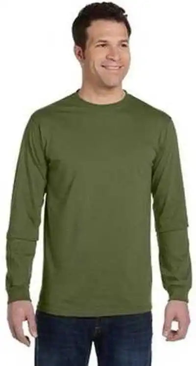 Econscious Ec1500 Men’s 100% Organic Cotton Long Sleeve t Shirt Olive