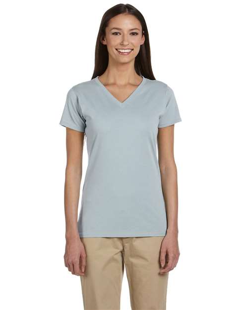 Econscious Ec3052 Women’s Classic V-neck T-shirt - Blue Sage