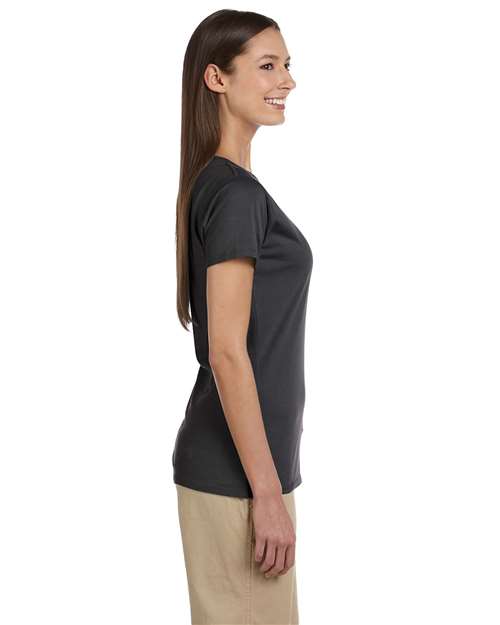 Econscious Ec3052 Women’s Classic V-neck T-shirt - Charcoal
