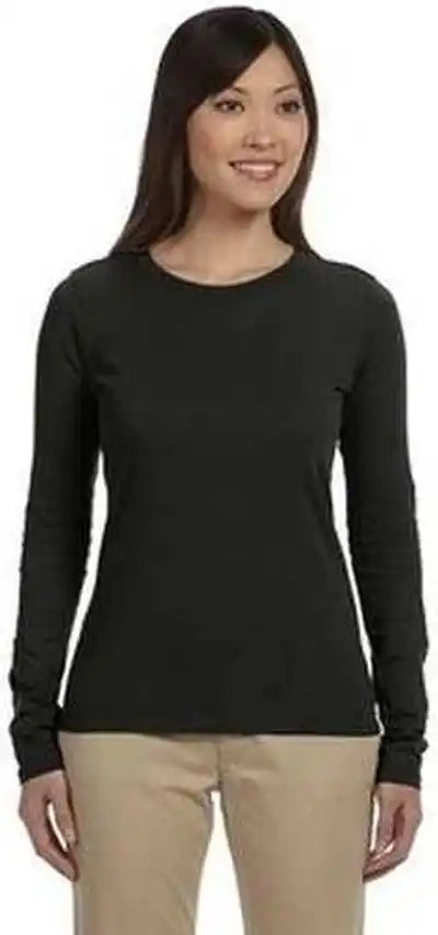 Econscious Ec3500 Ladies’ 100% Organic Cotton Long Sleeve t Shirt Black