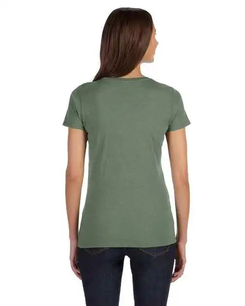 Econscious Ec3800 Women’s Eco Blend T-shirt - Asparagus - s