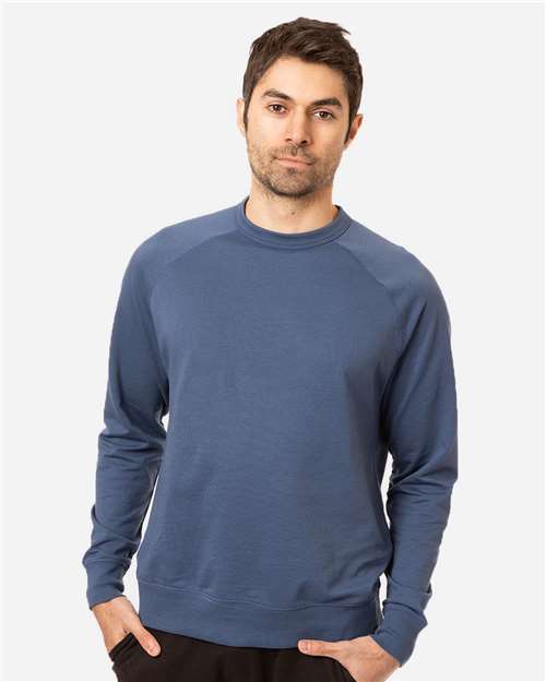 Econscious Ec5200 Motion Crewneck Sweatshirt - Ec5200 - Pacific