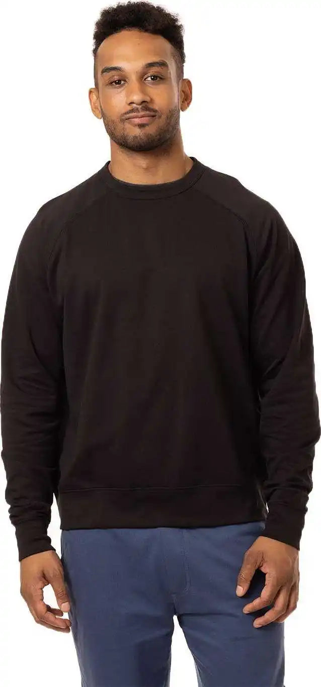 Econscious Ec5200 Unisex Motion Crewneck Sweatshirt Black