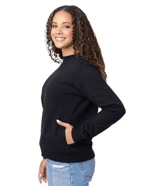 Econscious Ec5305 Reclaimist Crewneck Sweatshirt - Black