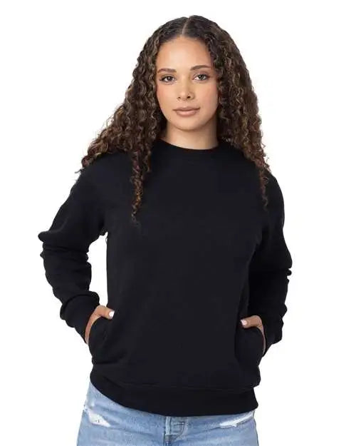 Econscious Ec5305 Reclaimist Crewneck Sweatshirt - Black