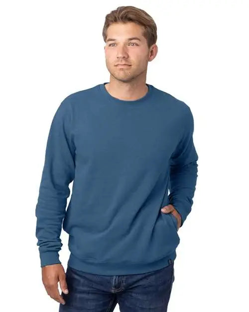 Econscious Ec5305 Reclaimist Crewneck Sweatshirt - Tidal Blue
