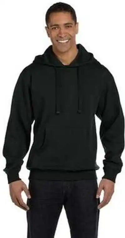 Econscious Ec5500 Adult Organic Recycled Pullover Hooded Sweatshirt Black