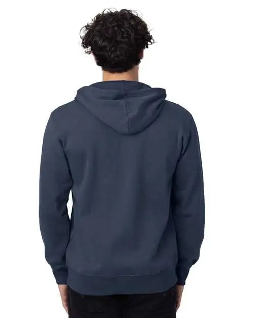 Econscious Ec5650 Heritage Full-zip Hooded Sweatshirt - Pacific