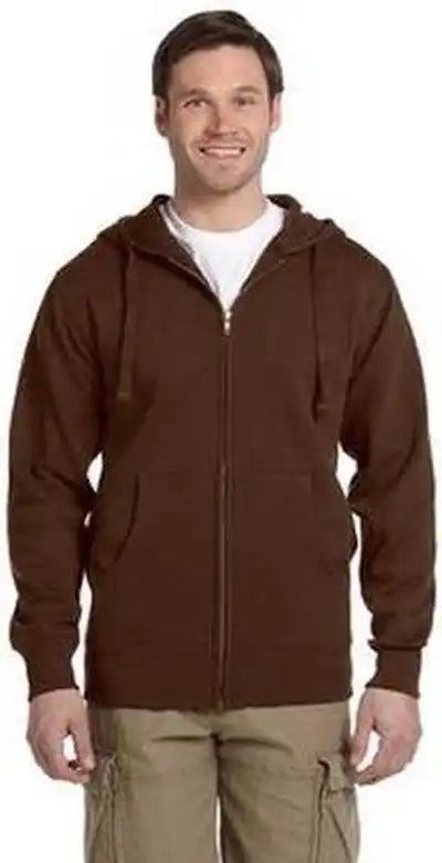 Econscious Ec5650 Men’s Organic Recycled Full Zip Hooded Sweatshirt Earth