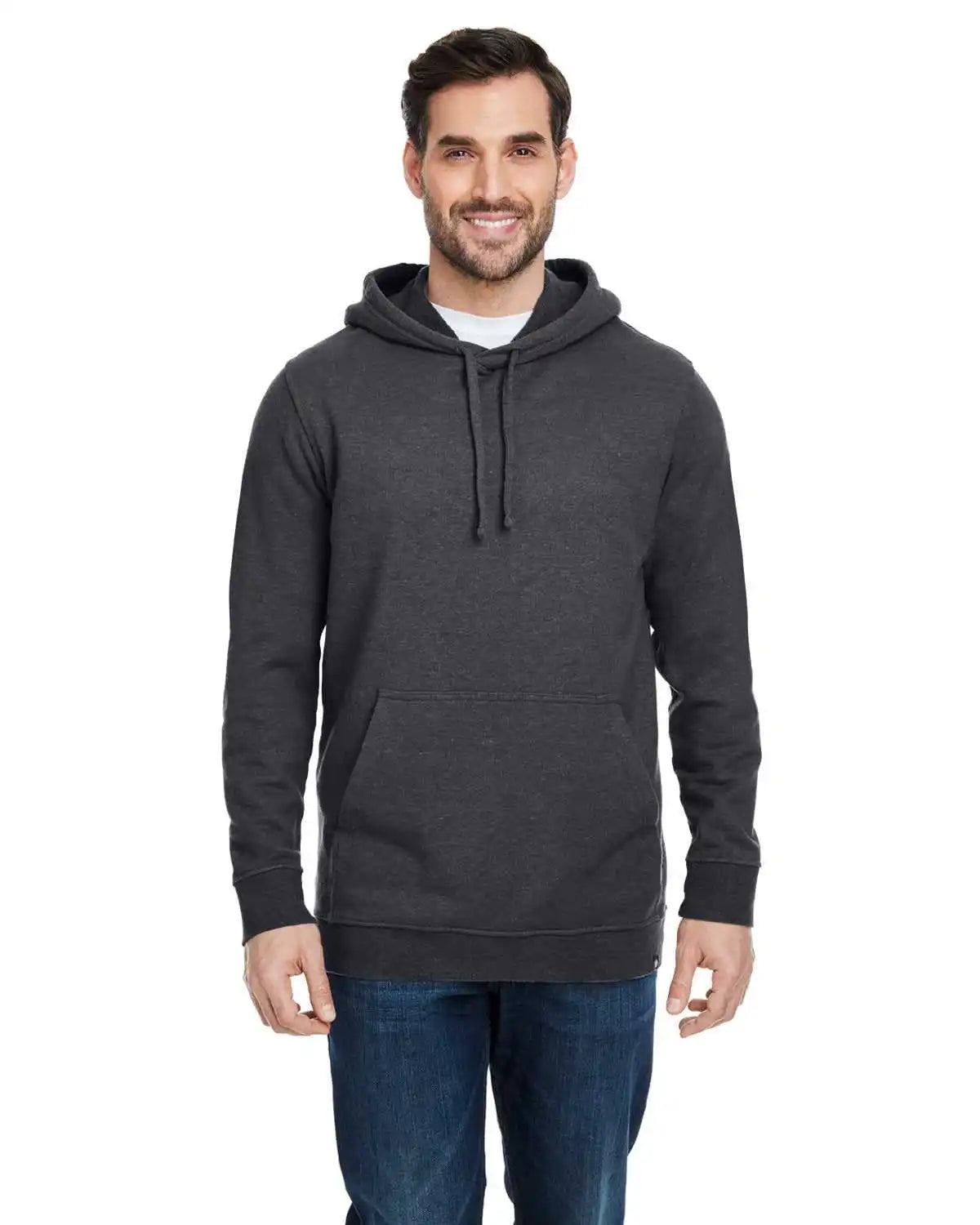 Econscious Ec5950 Adult Hemp Hero Hooded Sweatshirt - Washed Black