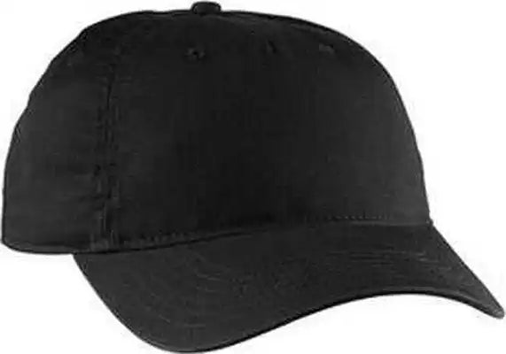 Econscious Ec7087 Twill 5-panel Unstructured Cap - Black - one Size Fits Most