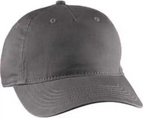 Econscious Ec7087 Twill 5-panel Unstructured Cap - Charcoal - Dark Gray / one Size Fits Most