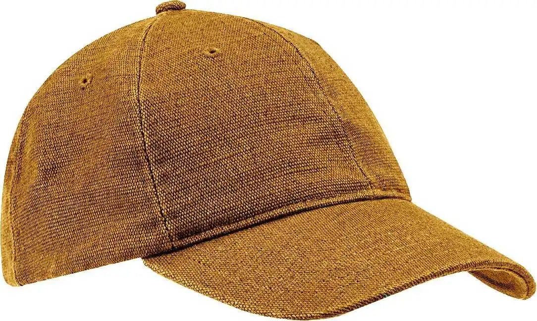 Econscious Ec7091 Washed Hemp Blend Baseball Cap - Old Gold - Old Gold / Os