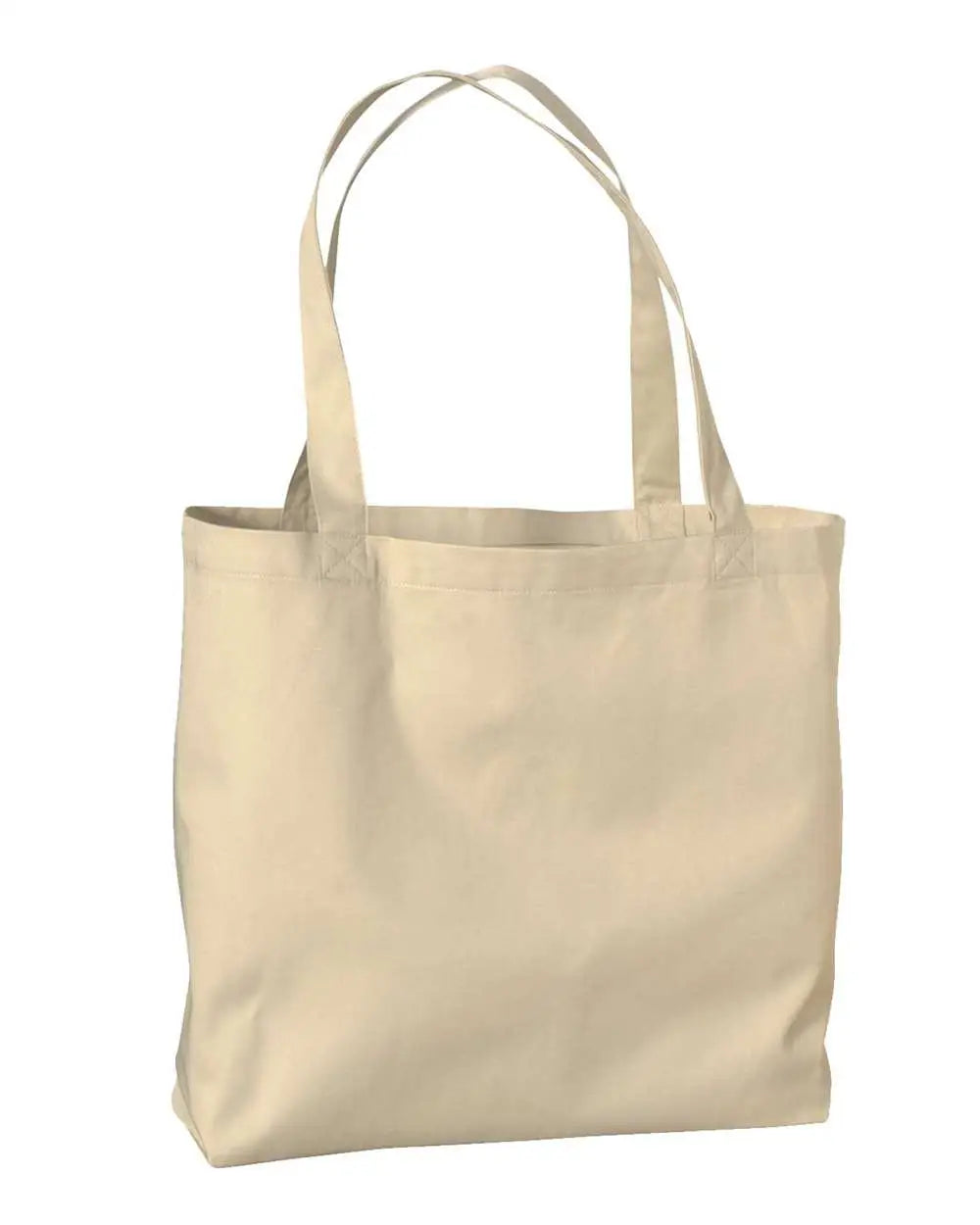 Econscious Ec8001 Large Twill Tote - Oyster - Ivory / one Size Fits Most