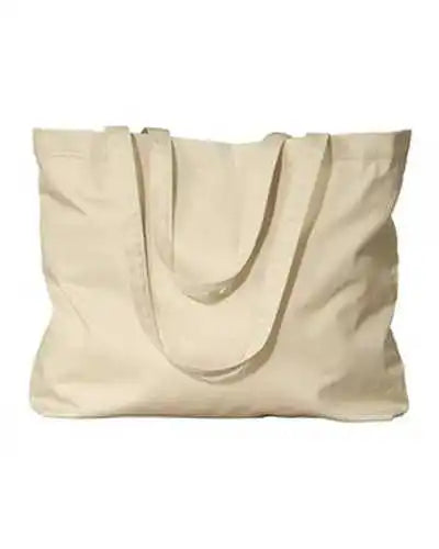 Econscious Ec8001 Organic Cotton Large Twill Tote - Oyster - Ivory